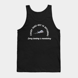 Aviation Quotes Tank Top